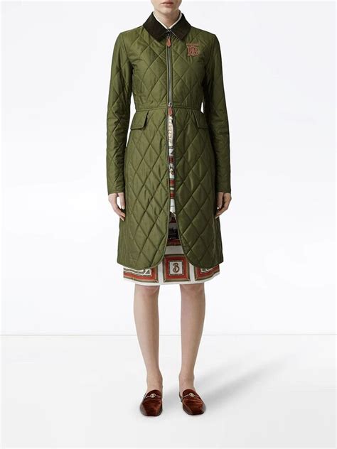 burberry monogram motif quilted riding coat|The Monogram Universe .